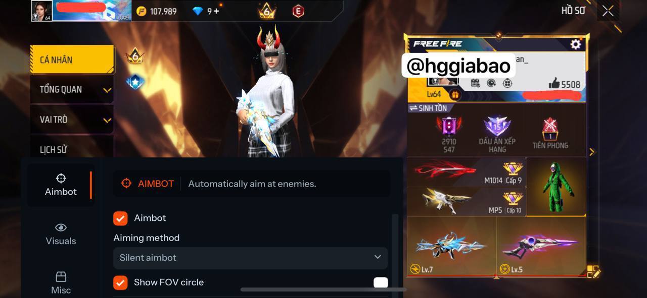 HACK FREE FIRE - IPA FLU ANTIBAN